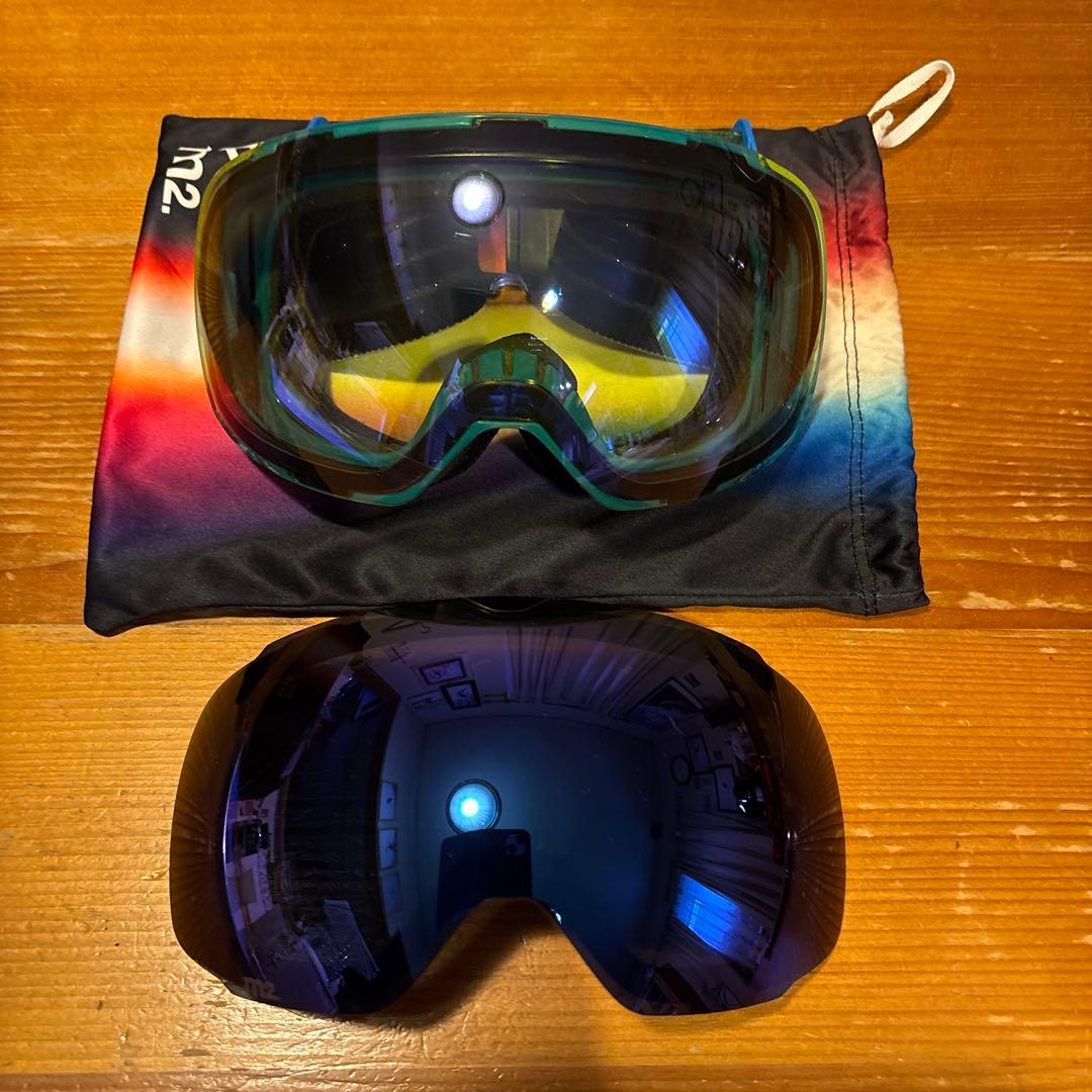 anon m2 . ゴーグル　スペアレンズ付き