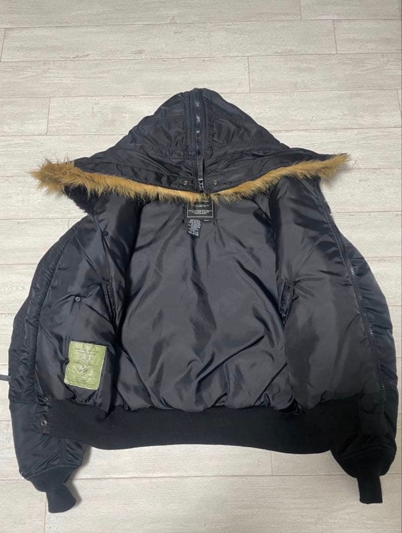 ト*人様 ALPHA アルファ N-2B フライトジャケット ファージャケット