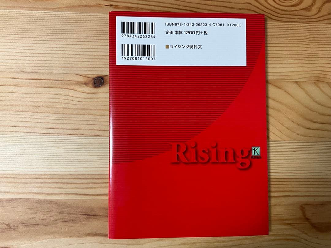 ライジング現代文 内野博之