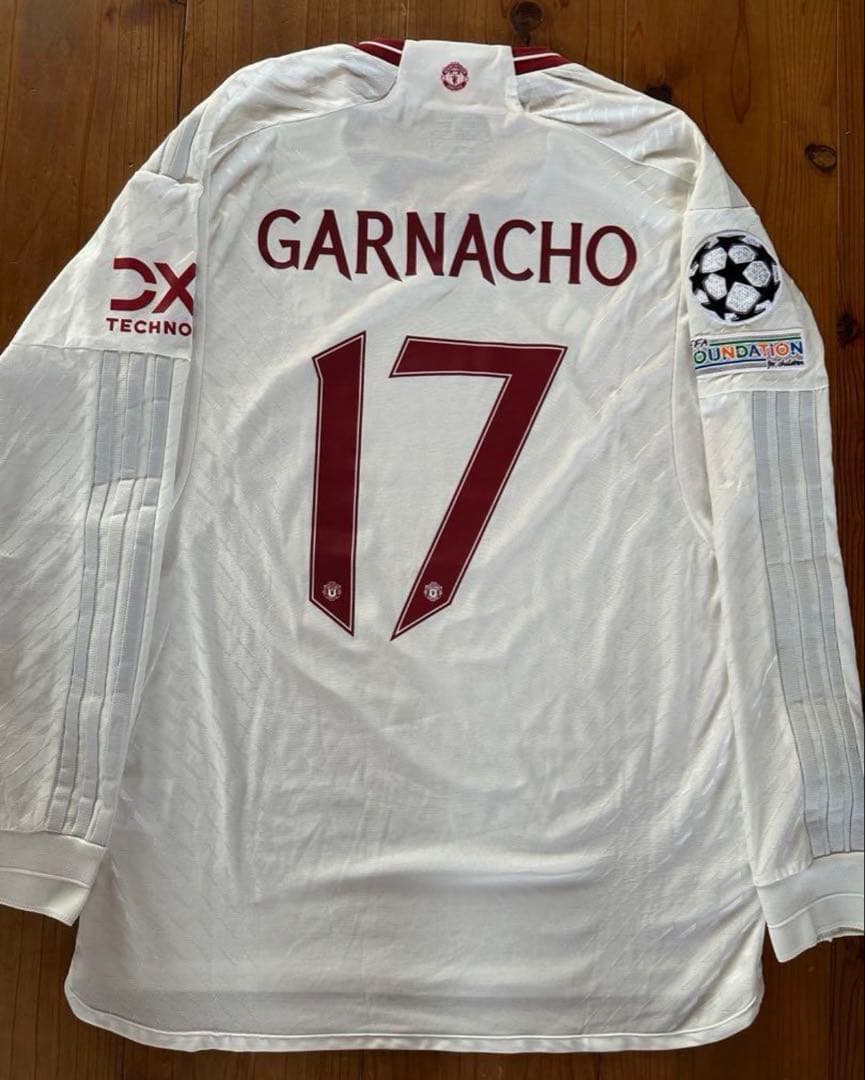 CL マンチェスターU ガルナチョオーセンティック長袖