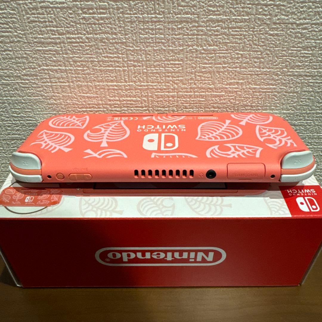Nintendo Switch Lite本体あつまれどうぶつの森セット　コーラル
