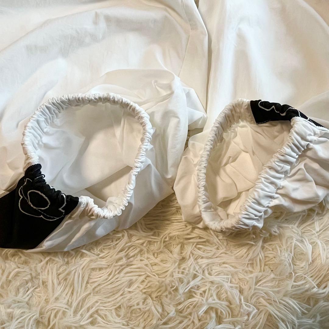 MARY QUANT マリークワント ナイロン 花柄 デイジーラインパンツ