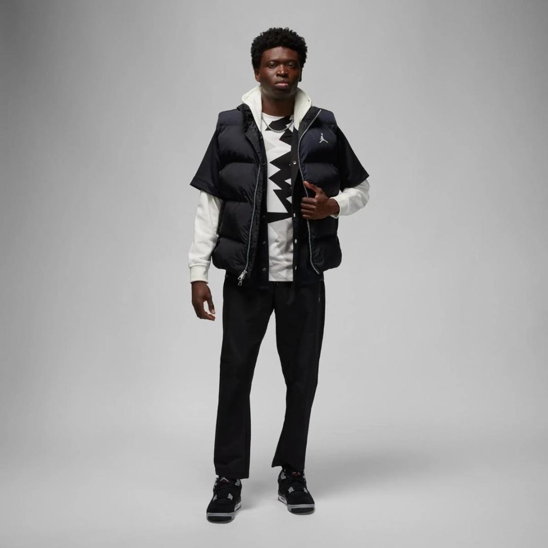 XL　JORDAN 中綿　ベスト　黒　新品 ジョーダン　ナイキ NIKE