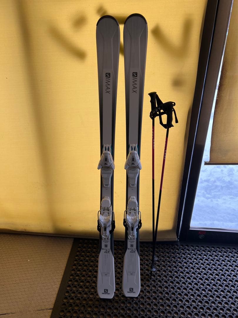 Salomon S/MAX スキー ホワイト