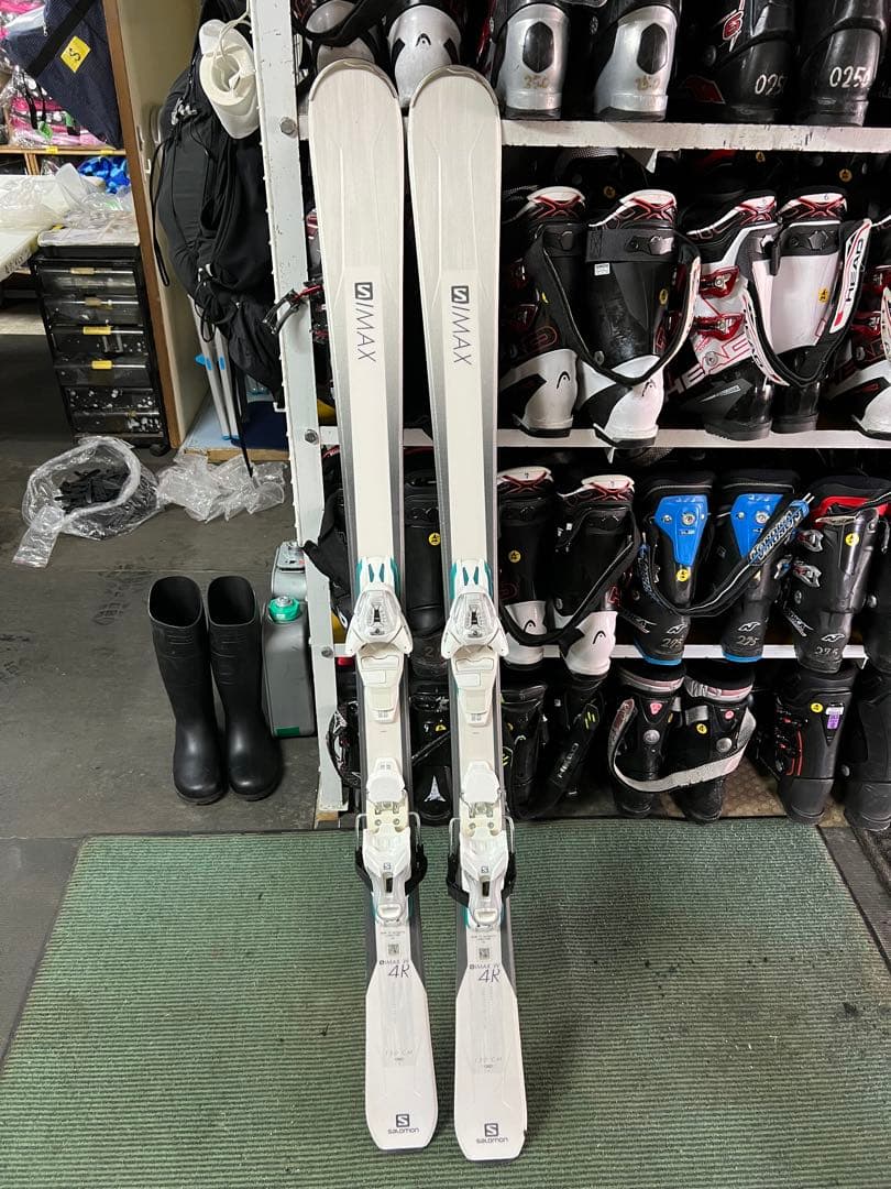 Salomon S/MAX スキー ホワイト