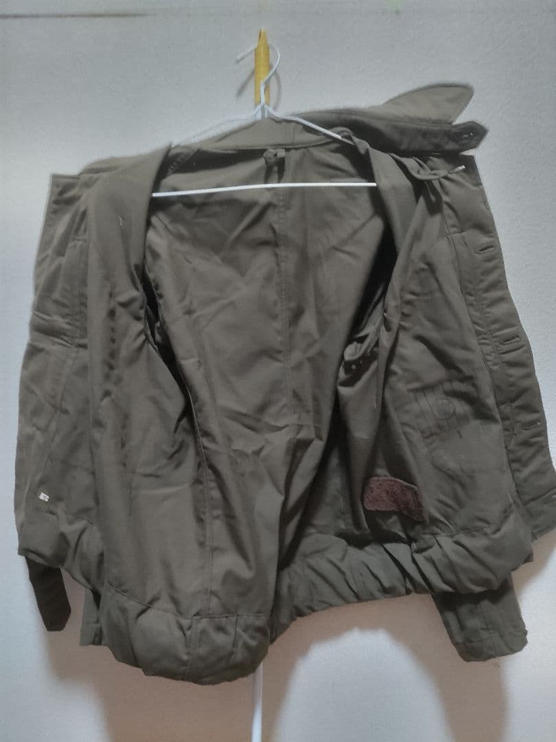 日本陸軍　飛行隊　飛行服　複製品　上下セット　Lサイズ　中尉階級章　マフラー付き