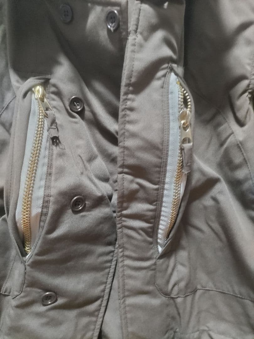 日本陸軍　飛行隊　飛行服　複製品　上下セット　Lサイズ　中尉階級章　マフラー付き