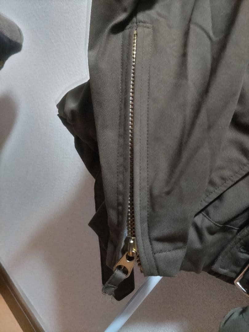 日本陸軍　飛行隊　飛行服　複製品　上下セット　Lサイズ　中尉階級章　マフラー付き