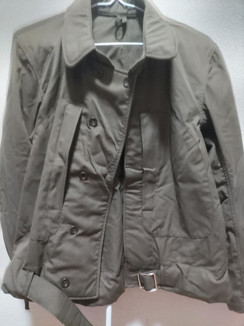 日本陸軍　飛行隊　飛行服　複製品　上下セット　Lサイズ　中尉階級章　マフラー付き