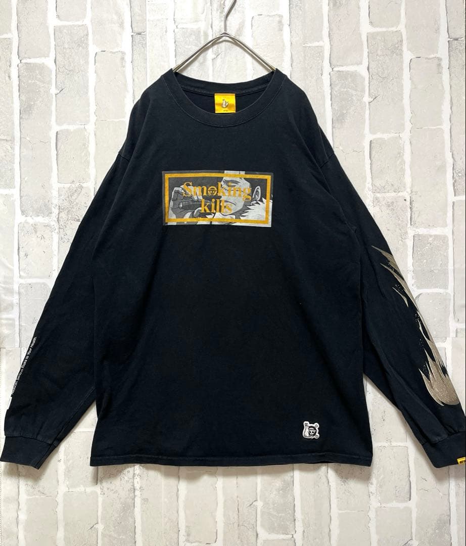FR2 ワンピース Smoking Kills クロコダイル ロンT 長袖 M