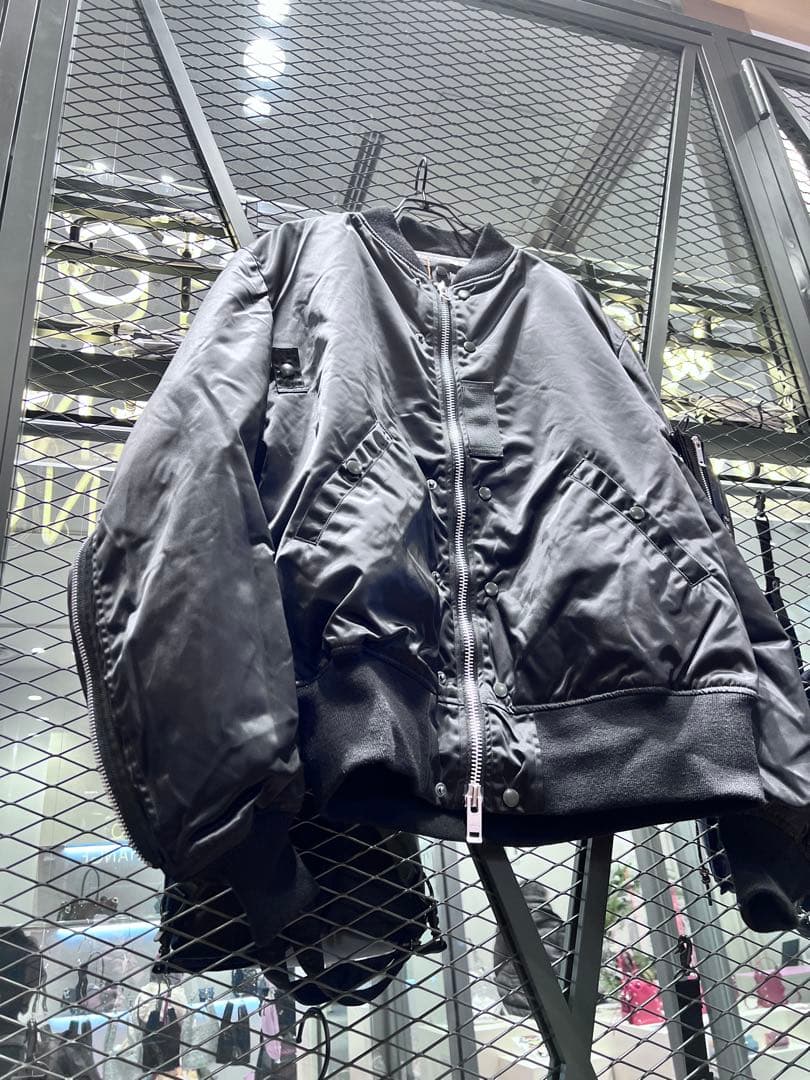 即完売　90周年限定品　ポーター×バズリクソンズ　MA1 ブラック　Sサイズ