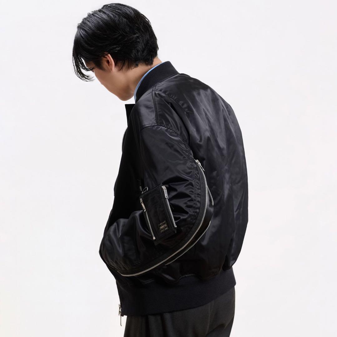 即完売　90周年限定品　ポーター×バズリクソンズ　MA1 ブラック　Sサイズ