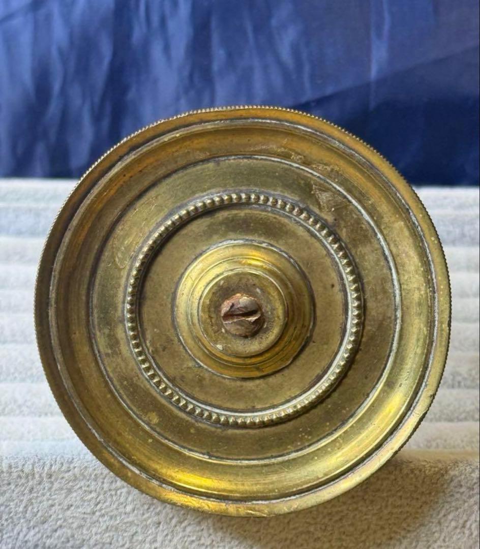 日曜日セール❗️フランス　アンティーク　真鍮？アクセサリースタンド　現状