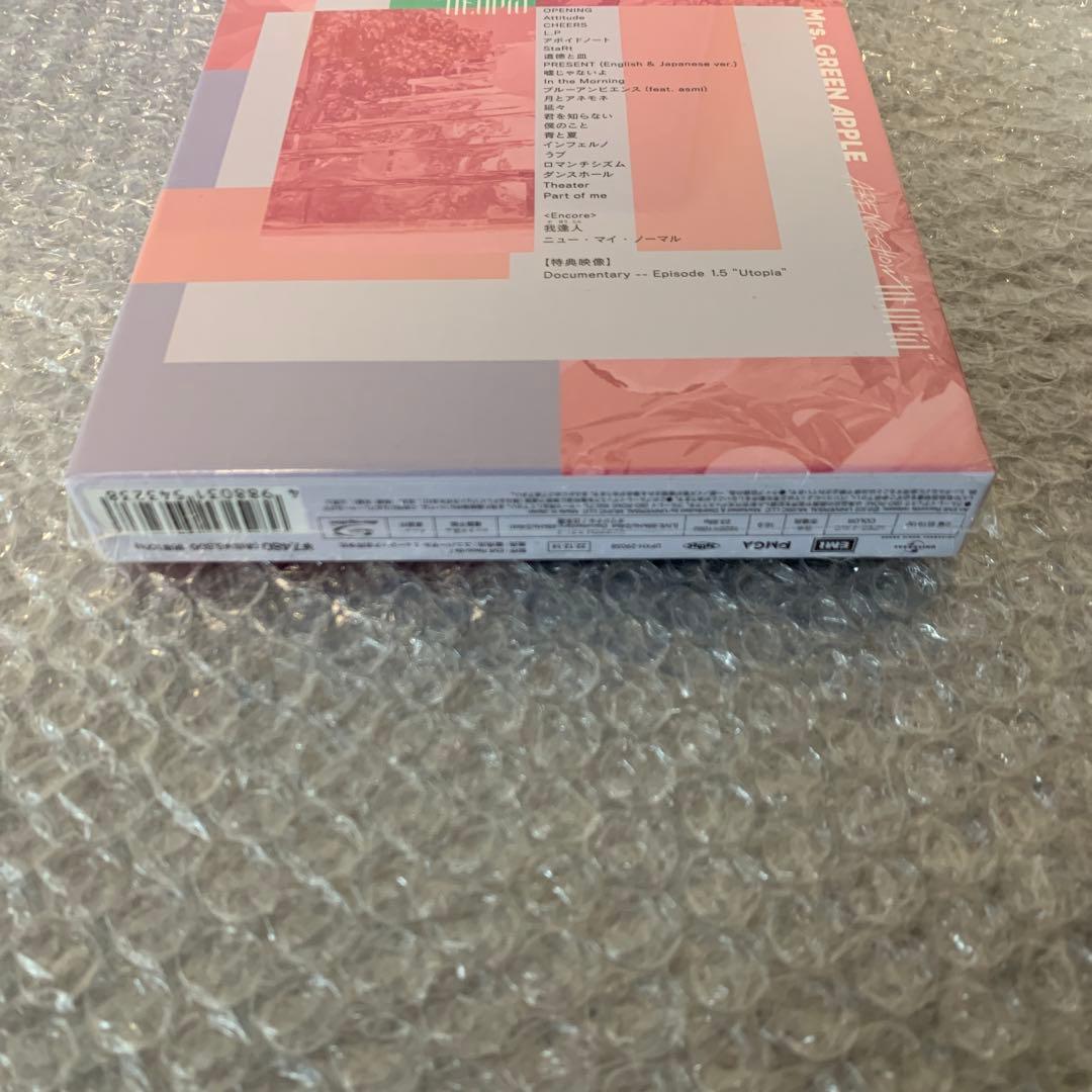 Mrs. GREEN APPLE ARENA SHOW \"Utopia\" 初回盤