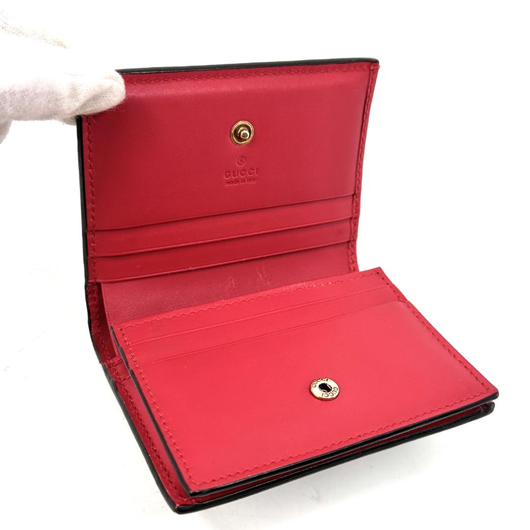 GUCCI グッチ チェリー 折り財布GGスプリーム/チェリーウォレット