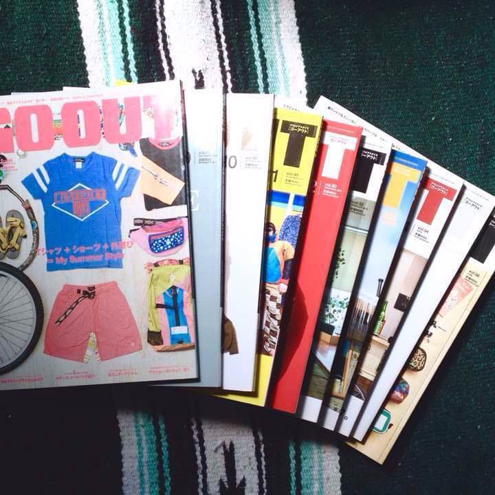 ☆ 雑誌 「 GO OUT 」 No.1 〜 No.56