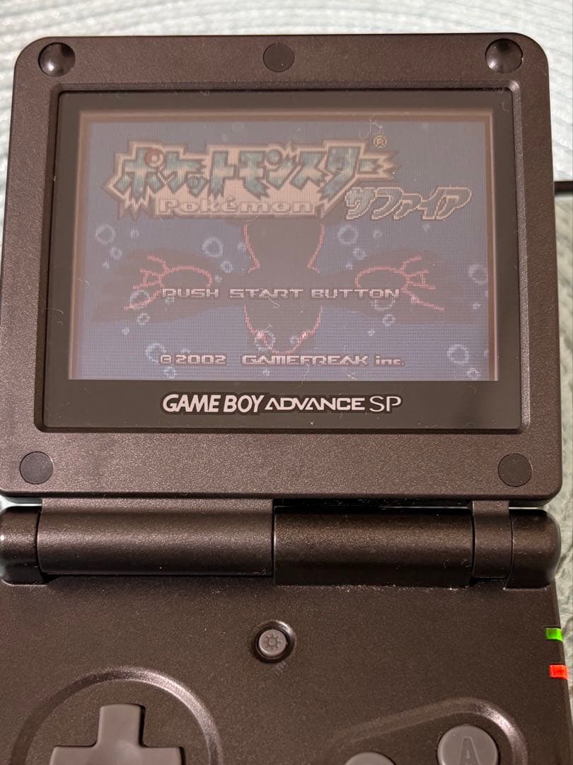 ポケットモンスター　サファイア　ゲームボーイアドバンス