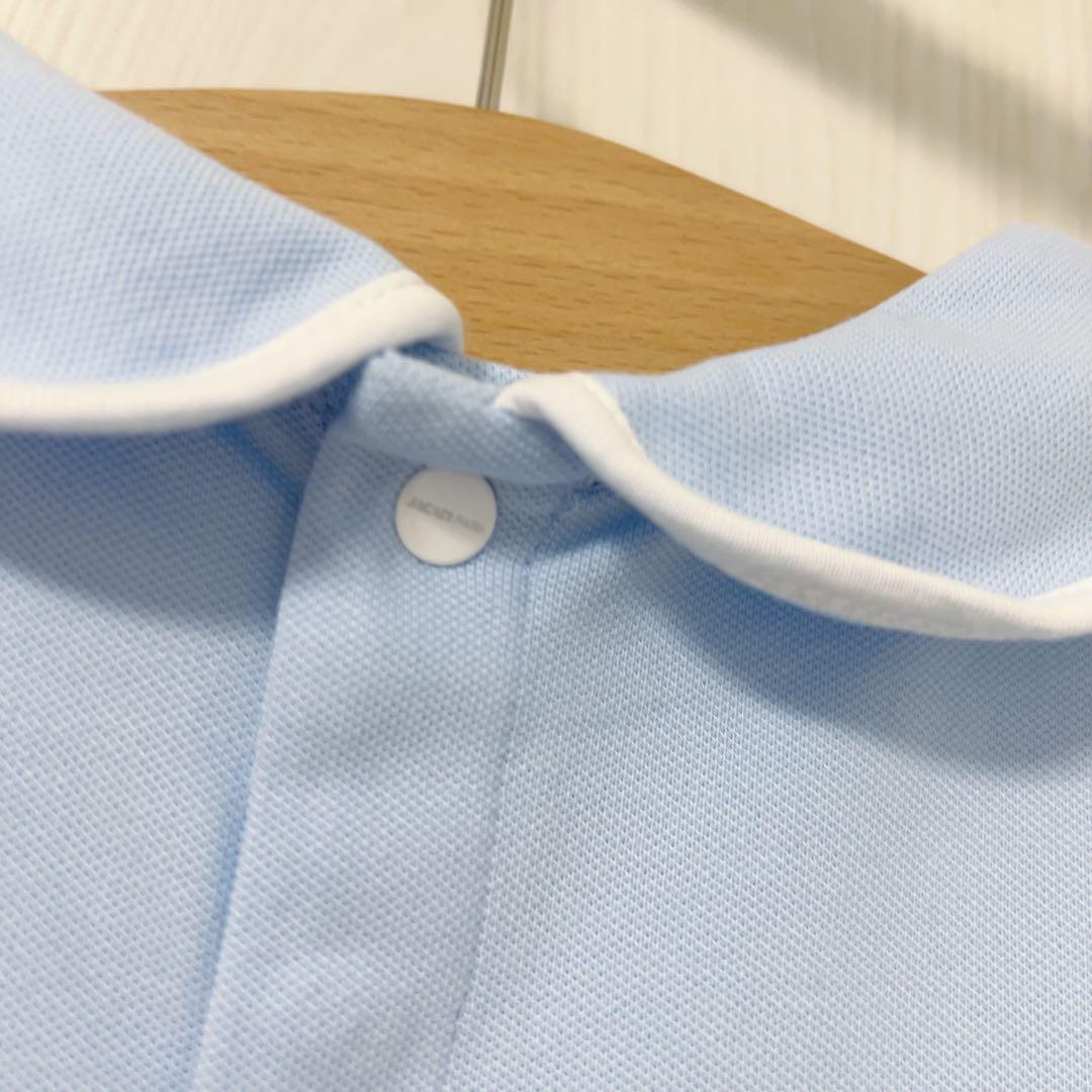 【新品】jacadi 水色　スポーティーシックワンピース　5A 6A