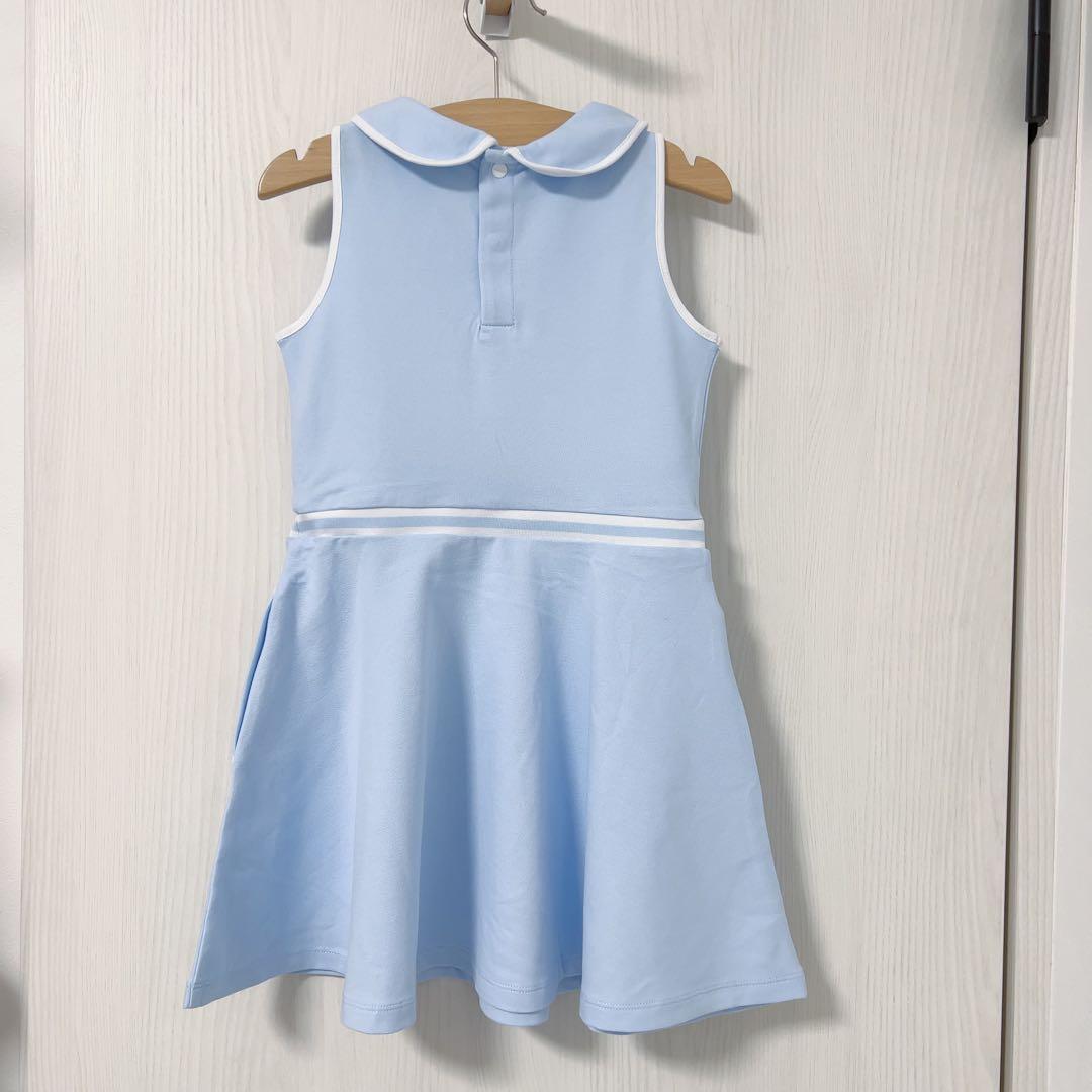 【新品】jacadi 水色　スポーティーシックワンピース　5A 6A