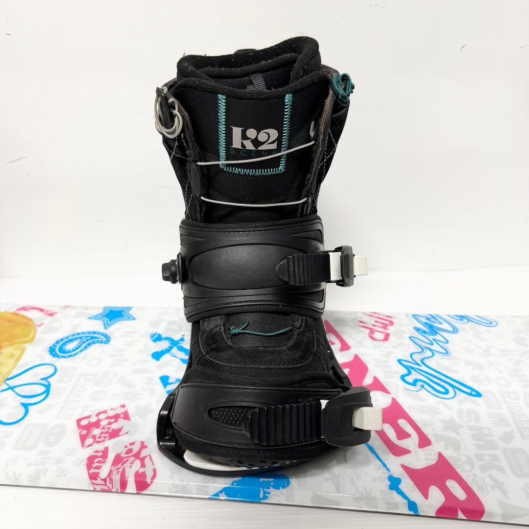 K2 レディース ジュニア スノボセット　k2 スノーボード ビンディング　美品