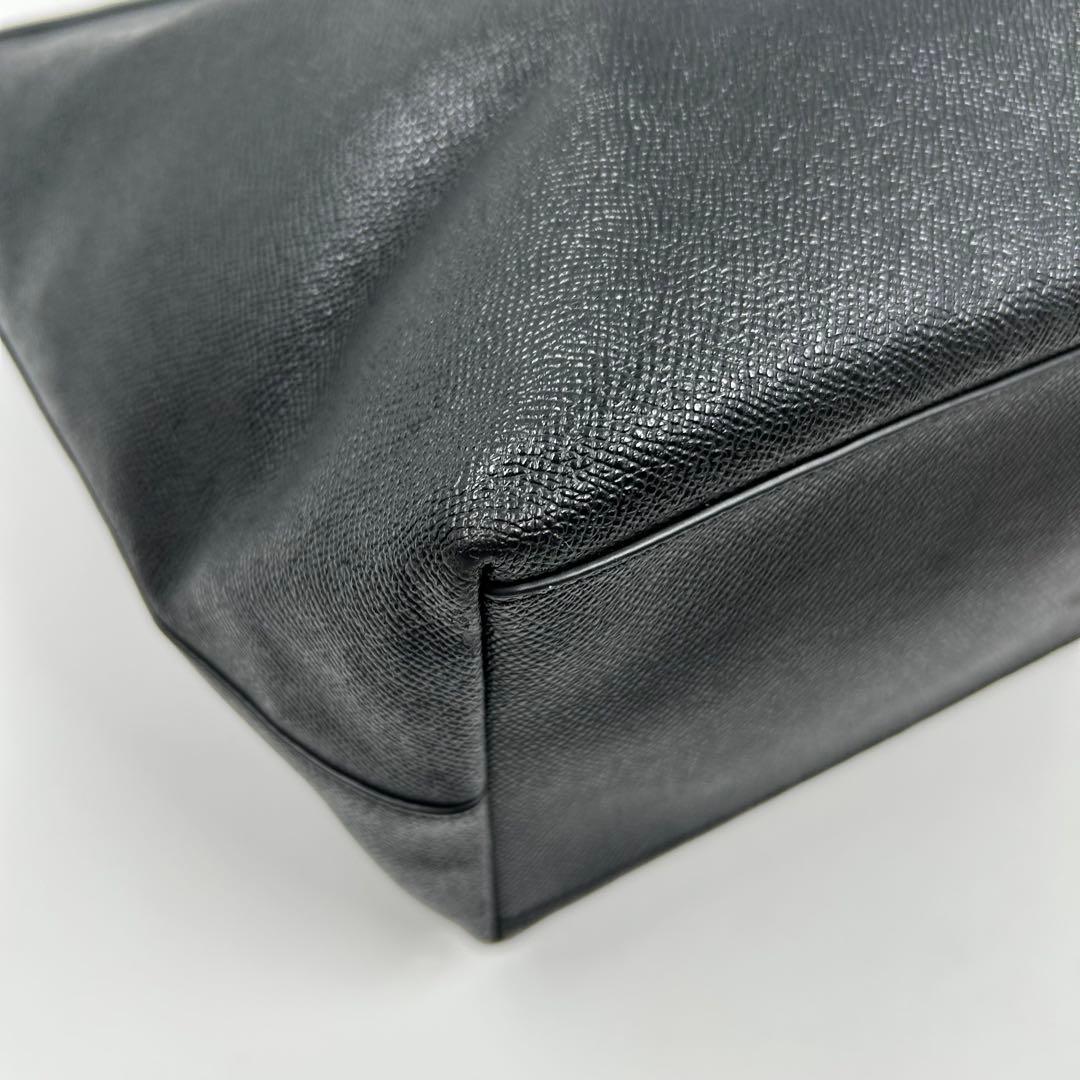 極美品【COACH】ビジネスバッグ トートバッグ レザー 黒 大容量 A4収納