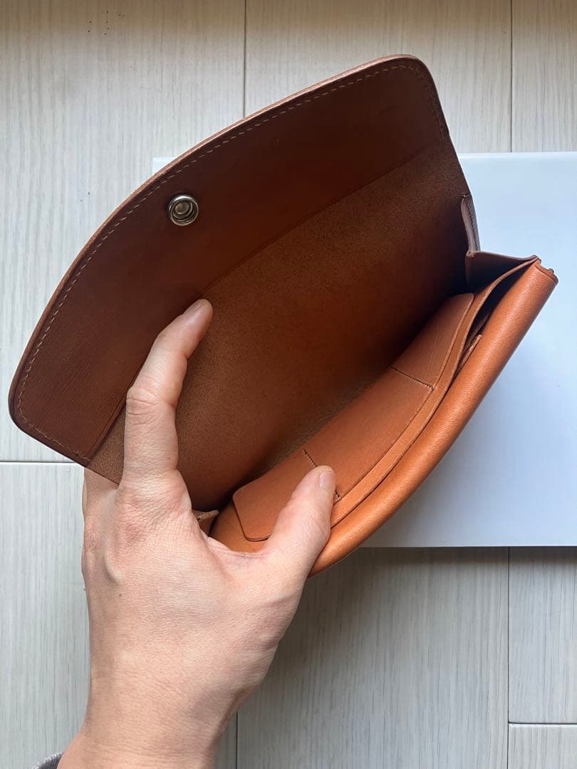 MOTO　LW2　LONG WALLET　ブラウン