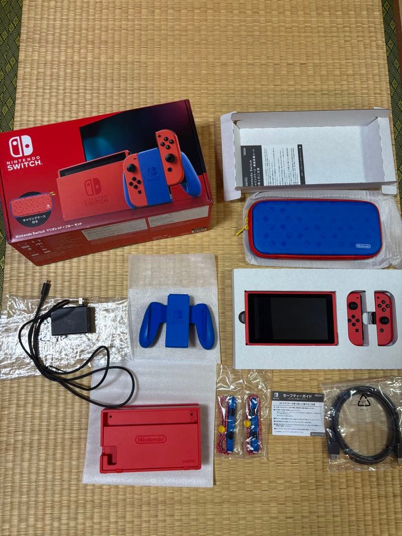 任天堂Switch/マリオレッド×ブルー セット