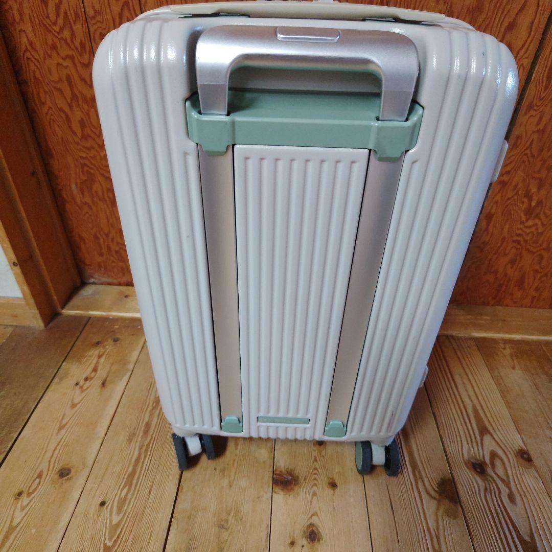 innovagoods 中型キャリーケース ホワイト・グリーン