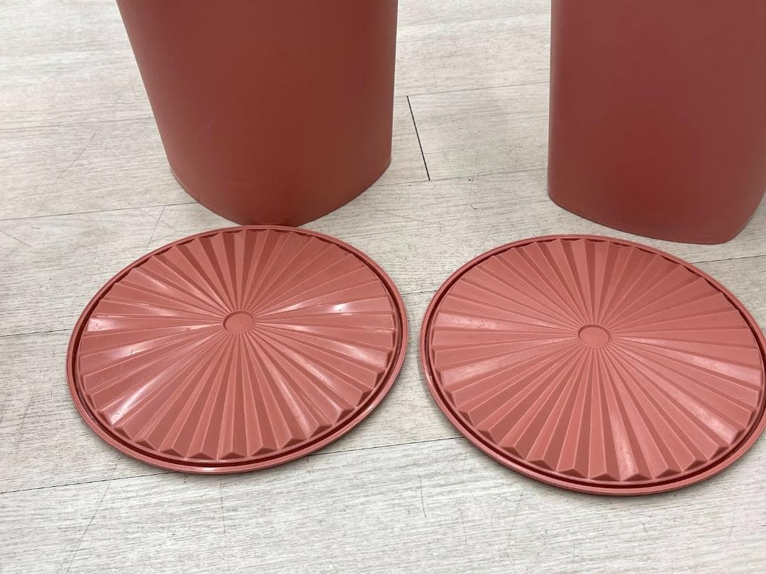 タッパーウェア マキシクイーンデコレーター 他 3点 まとめて 蓋付き 保存容器