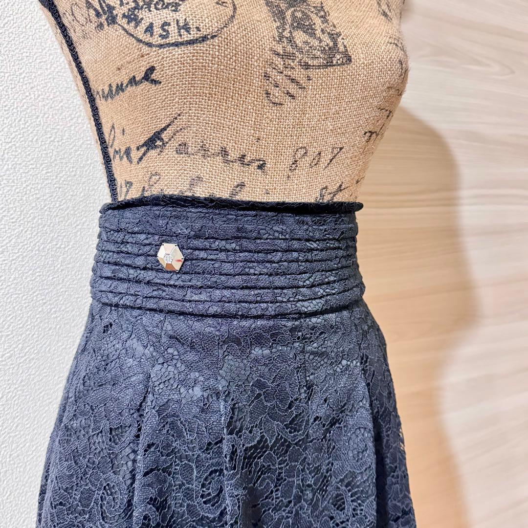 【FARFETCHタグ付き】PHILIPPPLEIN ハイウエスト レースパンツ