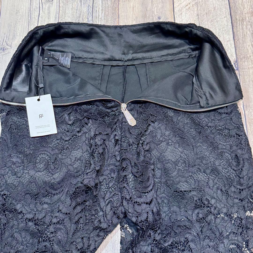 【FARFETCHタグ付き】PHILIPPPLEIN ハイウエスト レースパンツ