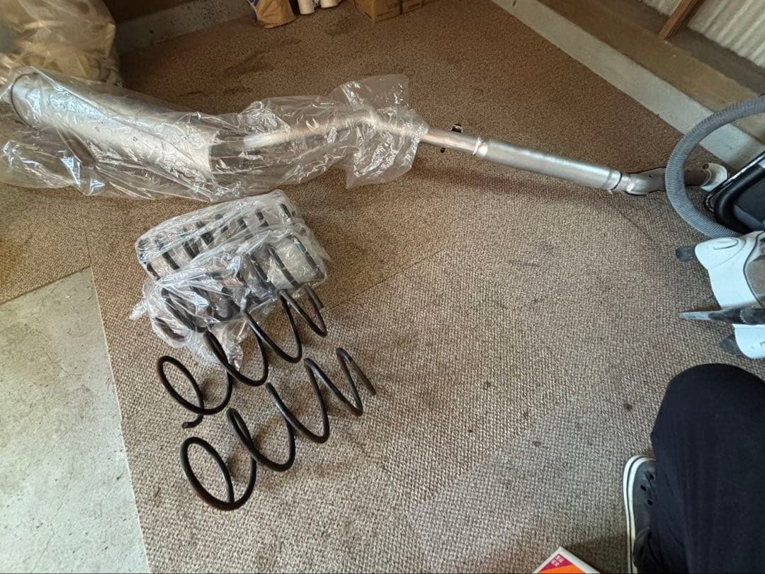 gx71 純正マフラー　純正サス