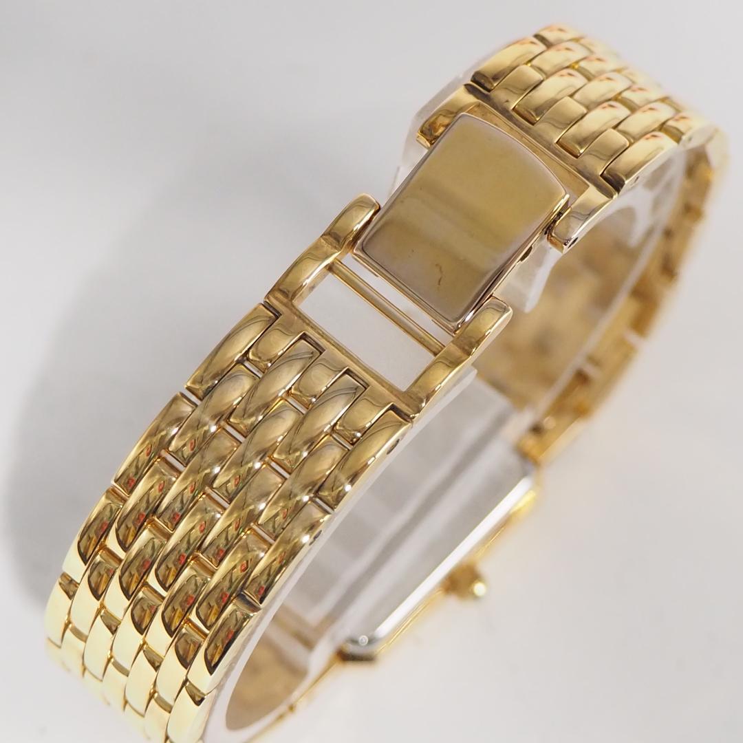 美品 ティファニー TIFFANY ポートフォリオ レディース 腕時計 H505