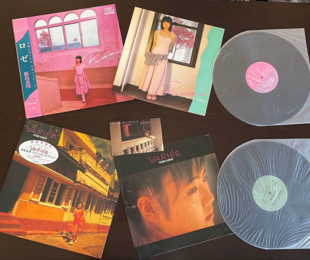 飯島真理 レコード / LD 未開封 入手困難 / ツアーパンフ / パズル