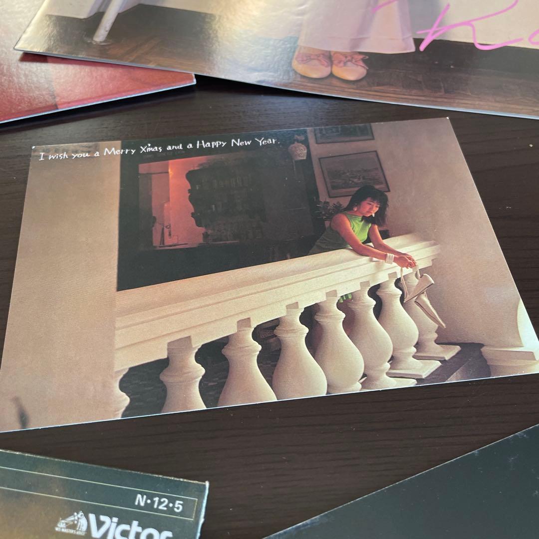 飯島真理 レコード / LD 未開封 入手困難 / ツアーパンフ / パズル