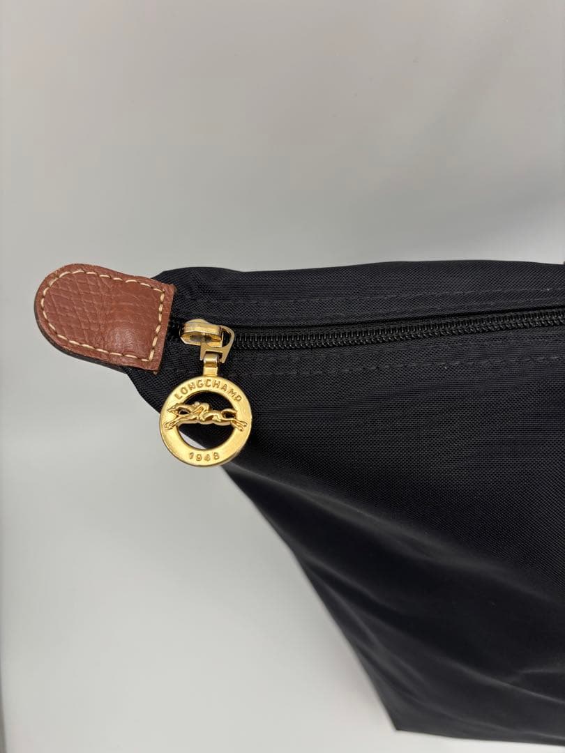 LONGCHAMP ロンシャン ルプリアージュ ブラック A4 フランス製