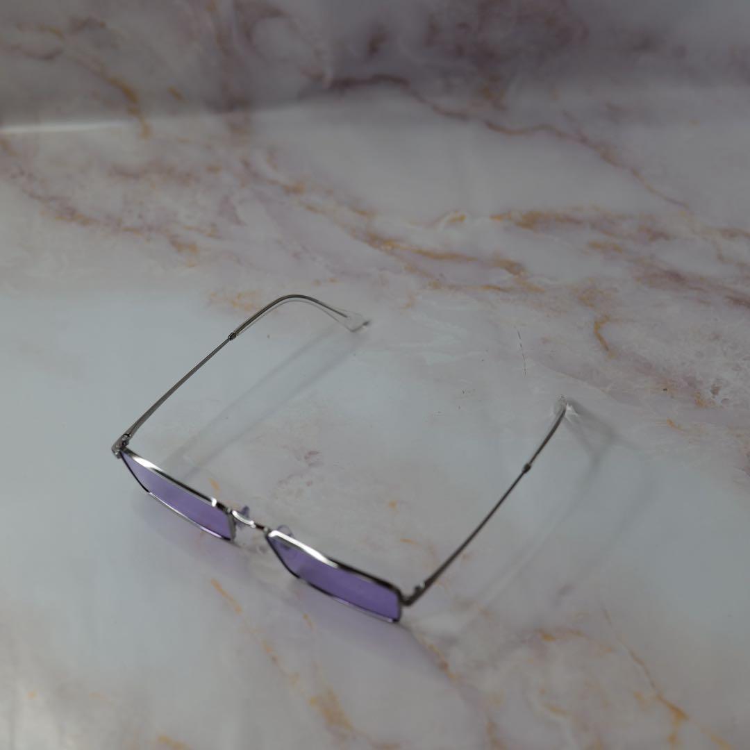 ray ban レイバン スクエア Y2K メタル サングラス ケース付き レア