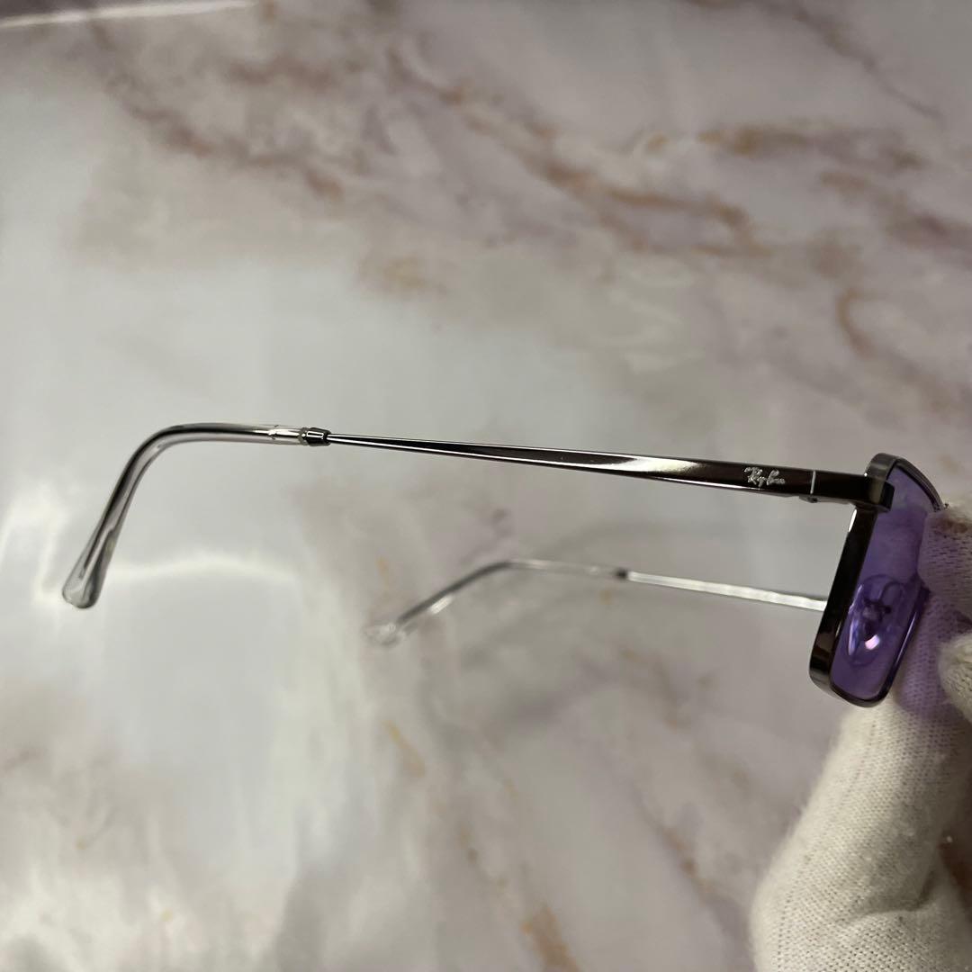 ray ban レイバン スクエア Y2K メタル サングラス ケース付き レア