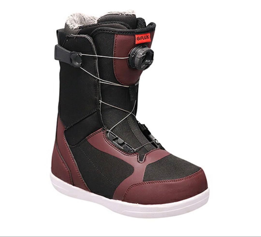 FLUX FL-BOA スノーボードブーツ 赤/黒