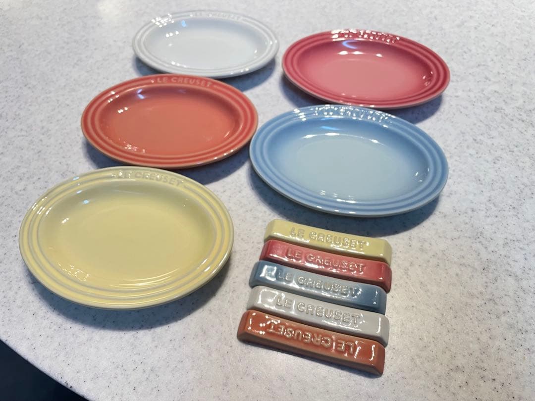 【美品】ル・クルーゼ Holiday Brunch ストーンウェア