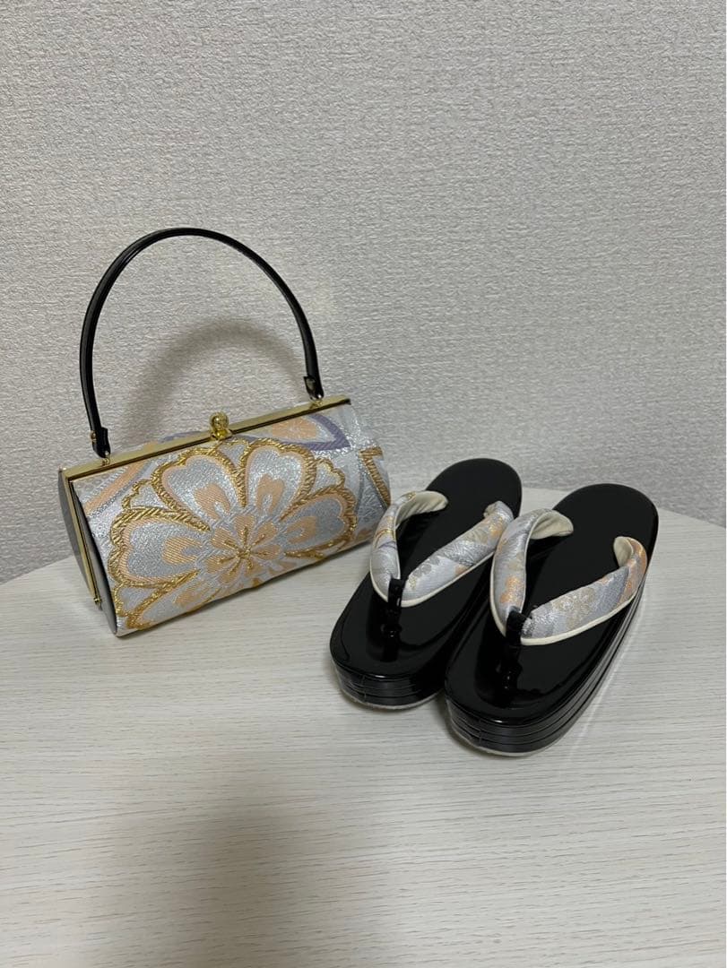 和装 草履バッグセット 帯地 振袖 成人式