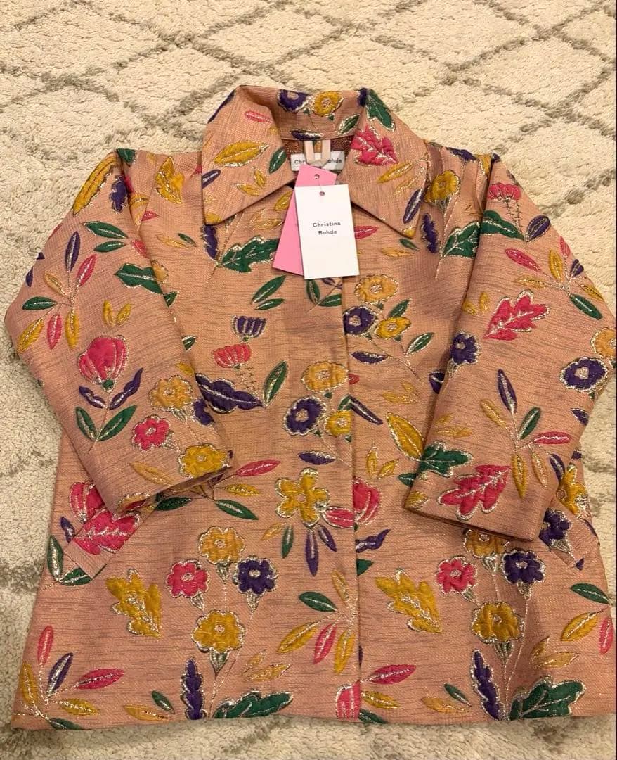 Christina Rohde 花柄ジャケット 新品タグ付き