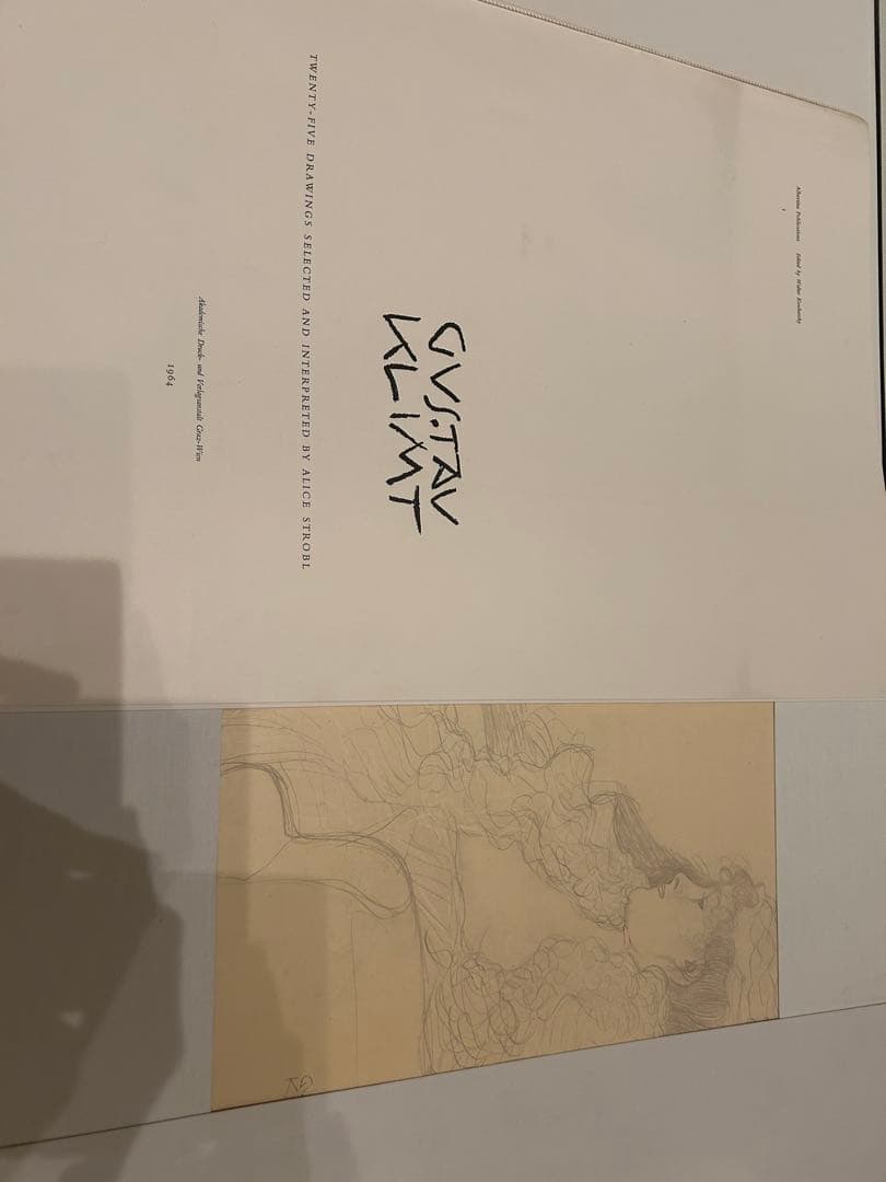 Gustav Klimt クリムト画集 Twenty-five drawings