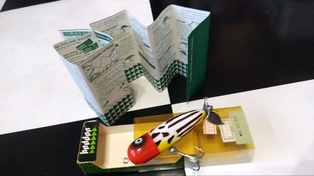 オールド Heddon MAGNUM TORPEDO SMBR未使用、未着水