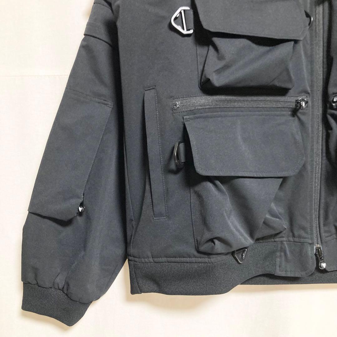 オーバーサイズ！south2 west8 マルチポケットジップ2ウェイジャケット