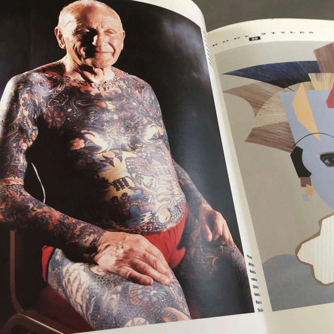 タトゥー　TATOO  レア洋書　BODY STYLES