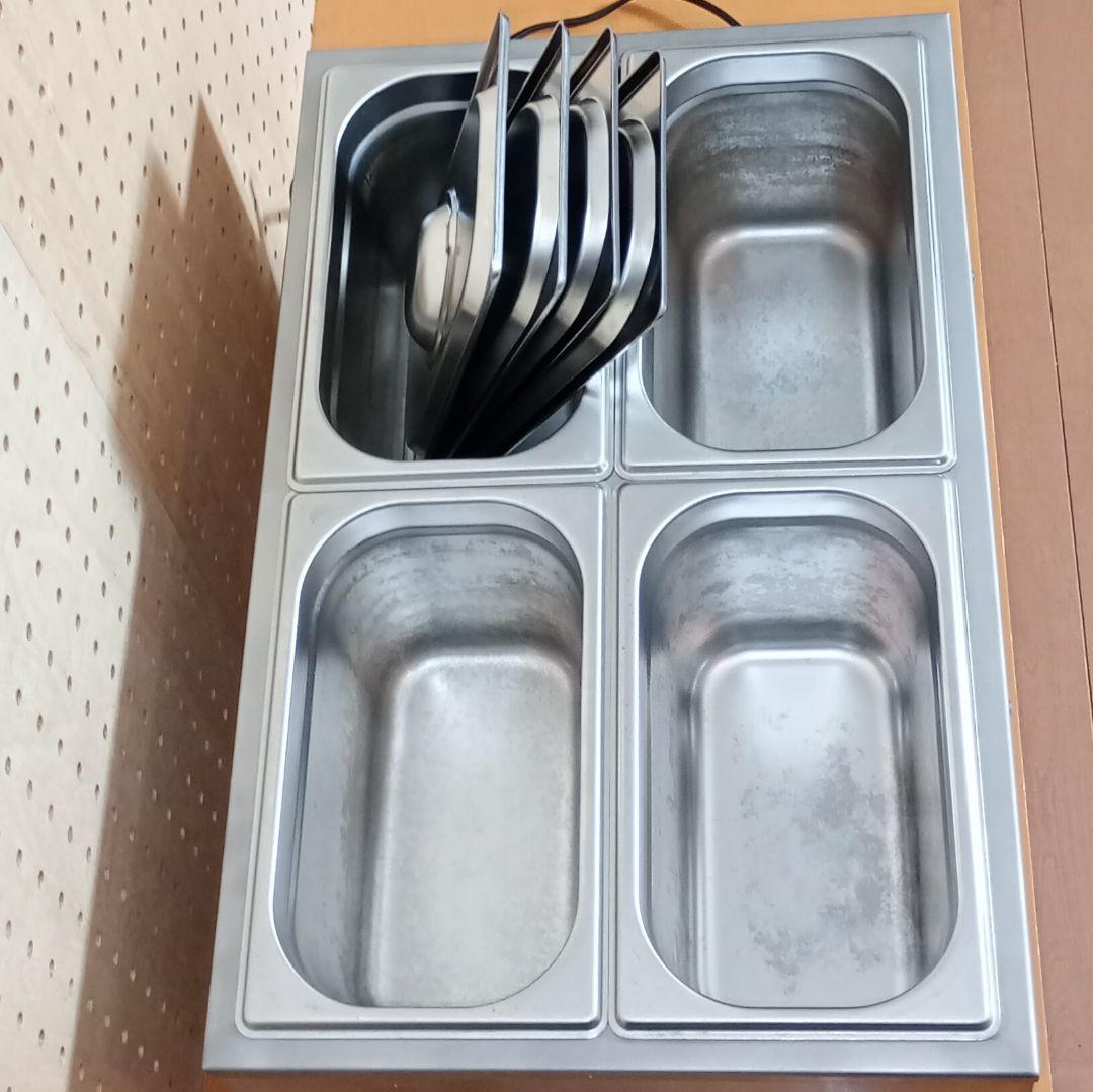 KIPROSTAR 業務用フードウォーマー 4コンテナ