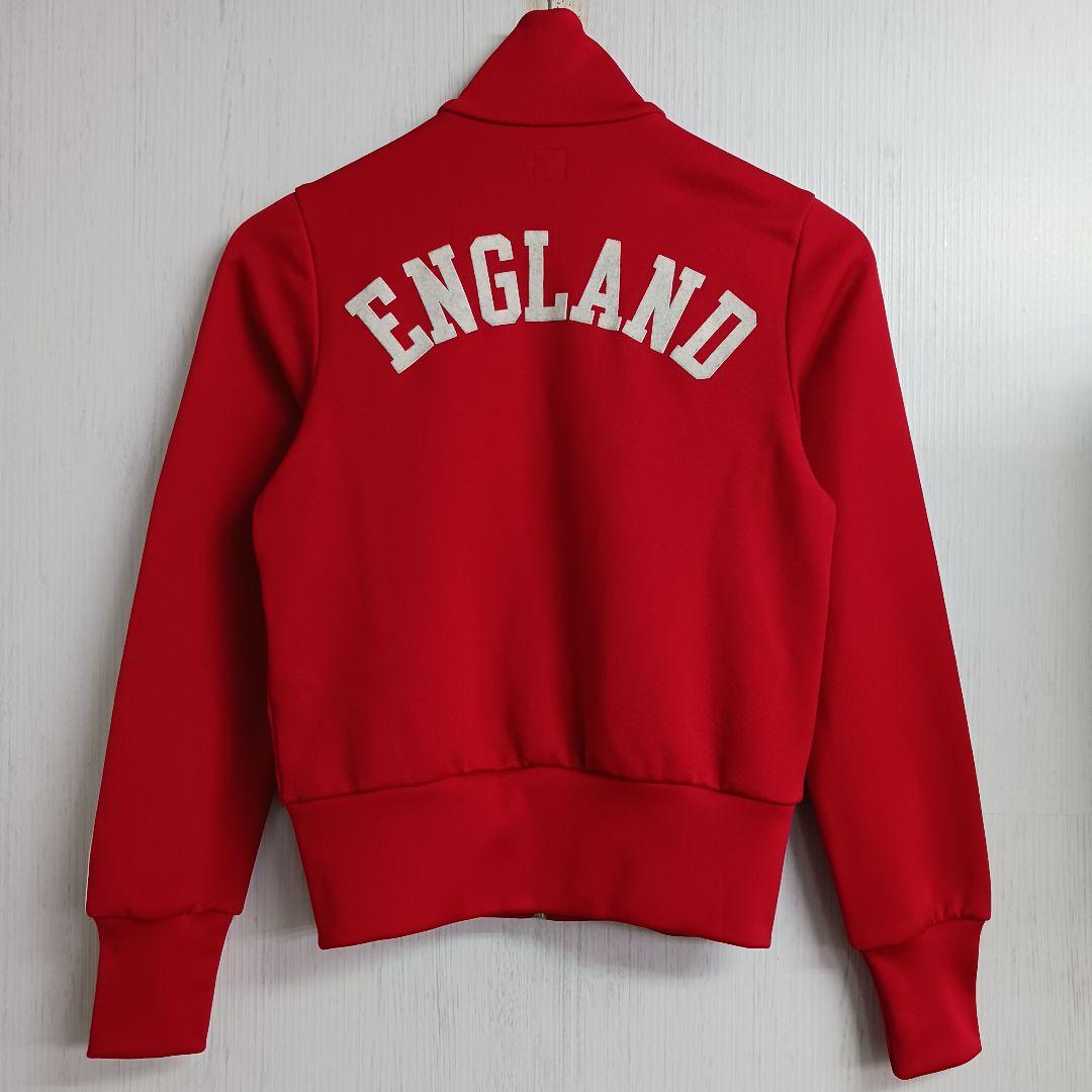 アディダスオリジナルス レディース トラックジャケット S レッド イングランド