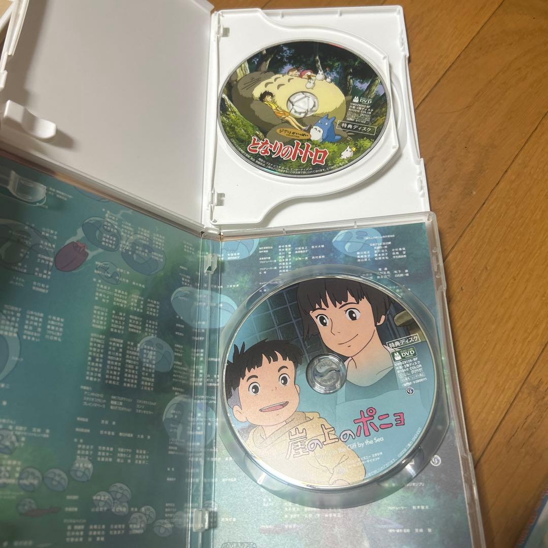 スタジオジブリ　定番人気6作品　特典ディスク＋ケース【本編視聴可】