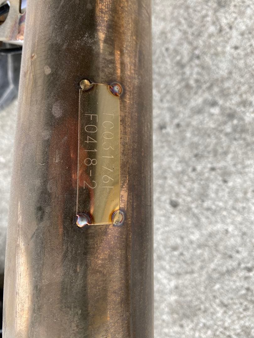 柿本　GXPA16 GRヤリス (マフラー中古)